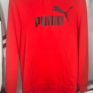 Puma red hoodie 
Size smal